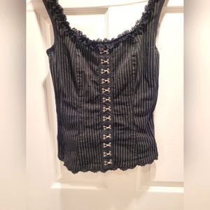 Y2K Tripp NYC Pinstripe Corset